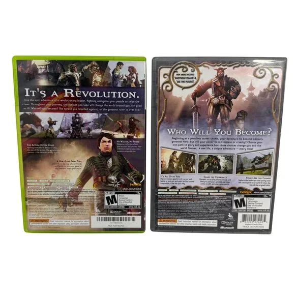 Xbox 360 - Fable 2 & 3 Bundle - CIB - Tested/Works - Picture 2 of 5